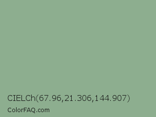 CIELCh 67.96,21.306,144.907 Color Image