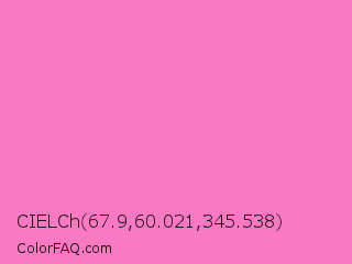 CIELCh 67.9,60.021,345.538 Color Image