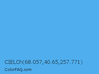 CIELCh 68.057,40.65,257.771 Color Image