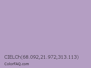 CIELCh 68.092,21.972,313.113 Color Image
