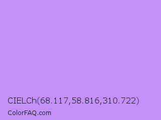 CIELCh 68.117,58.816,310.722 Color Image