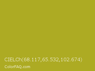 CIELCh 68.117,65.532,102.674 Color Image