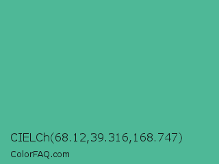 CIELCh 68.12,39.316,168.747 Color Image
