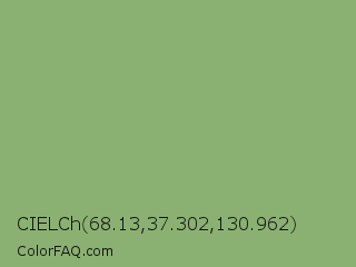CIELCh 68.13,37.302,130.962 Color Image