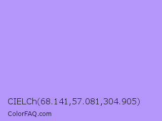 CIELCh 68.141,57.081,304.905 Color Image
