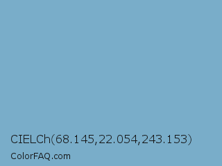 CIELCh 68.145,22.054,243.153 Color Image