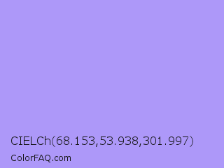 CIELCh 68.153,53.938,301.997 Color Image
