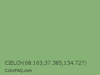 CIELCh 68.163,37.385,134.727 Color Image