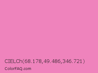 CIELCh 68.178,49.486,346.721 Color Image