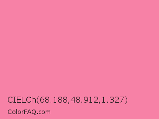CIELCh 68.188,48.912,1.327 Color Image