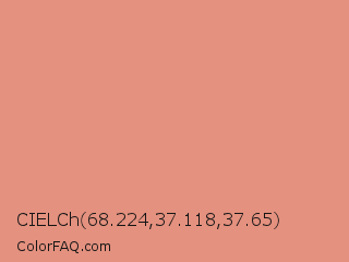 CIELCh 68.224,37.118,37.65 Color Image