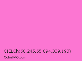 CIELCh 68.245,65.894,339.193 Color Image