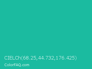 CIELCh 68.25,44.732,176.425 Color Image