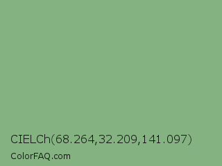 CIELCh 68.264,32.209,141.097 Color Image