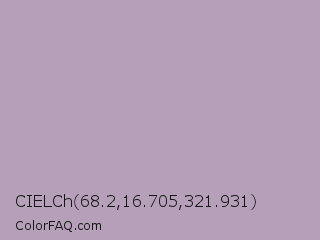 CIELCh 68.2,16.705,321.931 Color Image
