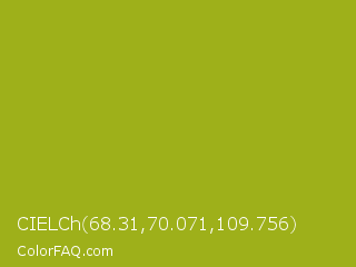CIELCh 68.31,70.071,109.756 Color Image