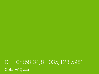 CIELCh 68.34,81.035,123.598 Color Image