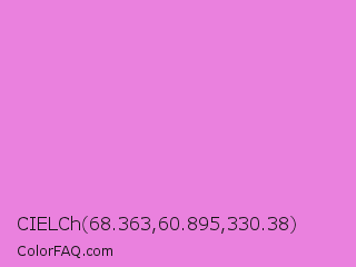 CIELCh 68.363,60.895,330.38 Color Image