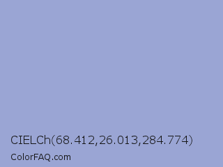 CIELCh 68.412,26.013,284.774 Color Image