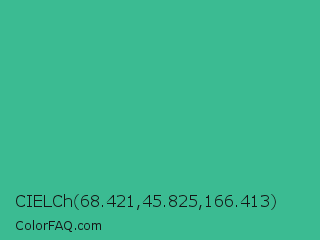 CIELCh 68.421,45.825,166.413 Color Image