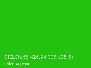 CIELCh 68.426,94.006,135.5 Color Image