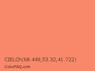 CIELCh 68.449,53.32,41.722 Color Image