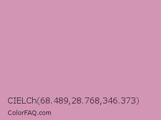 CIELCh 68.489,28.768,346.373 Color Image