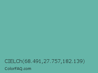 CIELCh 68.491,27.757,182.139 Color Image