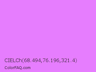 CIELCh 68.494,76.196,321.4 Color Image