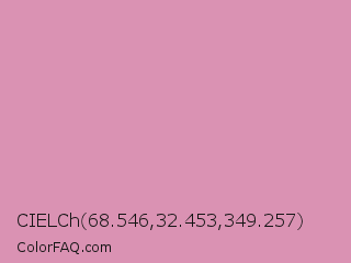 CIELCh 68.546,32.453,349.257 Color Image