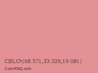 CIELCh 68.571,33.329,19.081 Color Image