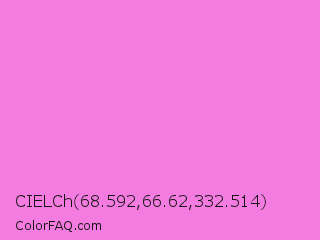 CIELCh 68.592,66.62,332.514 Color Image