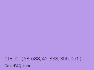 CIELCh 68.688,45.838,306.951 Color Image
