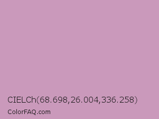 CIELCh 68.698,26.004,336.258 Color Image