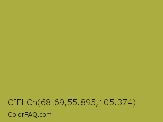 CIELCh 68.69,55.895,105.374 Color Image