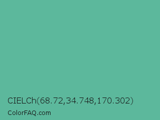 CIELCh 68.72,34.748,170.302 Color Image