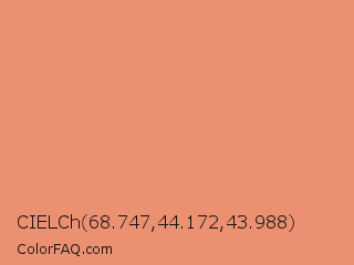 CIELCh 68.747,44.172,43.988 Color Image