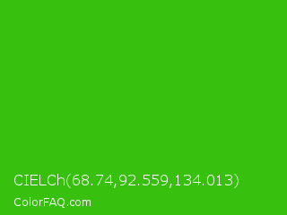 CIELCh 68.74,92.559,134.013 Color Image
