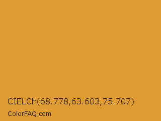 CIELCh 68.778,63.603,75.707 Color Image
