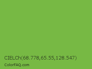 CIELCh 68.778,65.55,128.547 Color Image