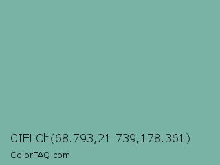 CIELCh 68.793,21.739,178.361 Color Image