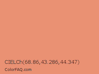 CIELCh 68.86,43.286,44.347 Color Image
