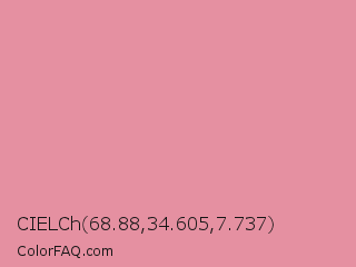 CIELCh 68.88,34.605,7.737 Color Image