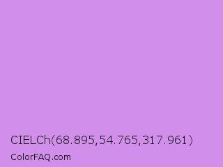 CIELCh 68.895,54.765,317.961 Color Image