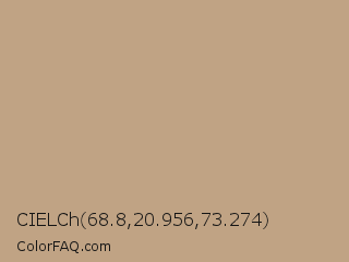 CIELCh 68.8,20.956,73.274 Color Image