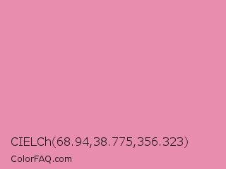 CIELCh 68.94,38.775,356.323 Color Image