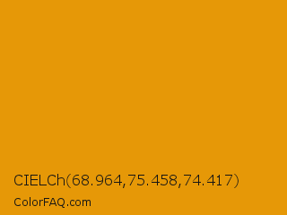 CIELCh 68.964,75.458,74.417 Color Image