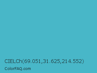 CIELCh 69.051,31.625,214.552 Color Image