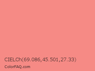 CIELCh 69.086,45.501,27.33 Color Image