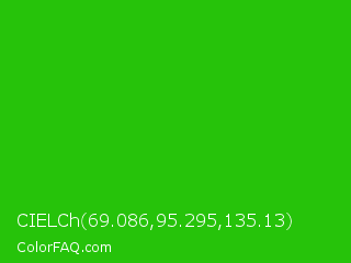 CIELCh 69.086,95.295,135.13 Color Image
